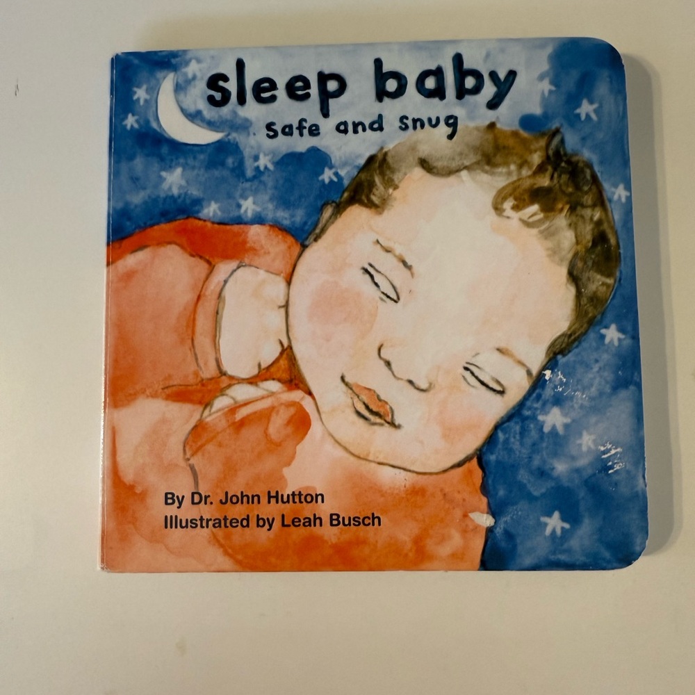 🎁 Free in bundle $15+ Sleep Baby Safe and Snug Board Book for crib sleep